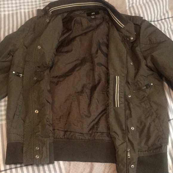 H&M Jackets & Coats Hm Military Jacket Poshmark